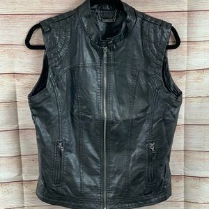Coalition LA Sleeveless Black Vest